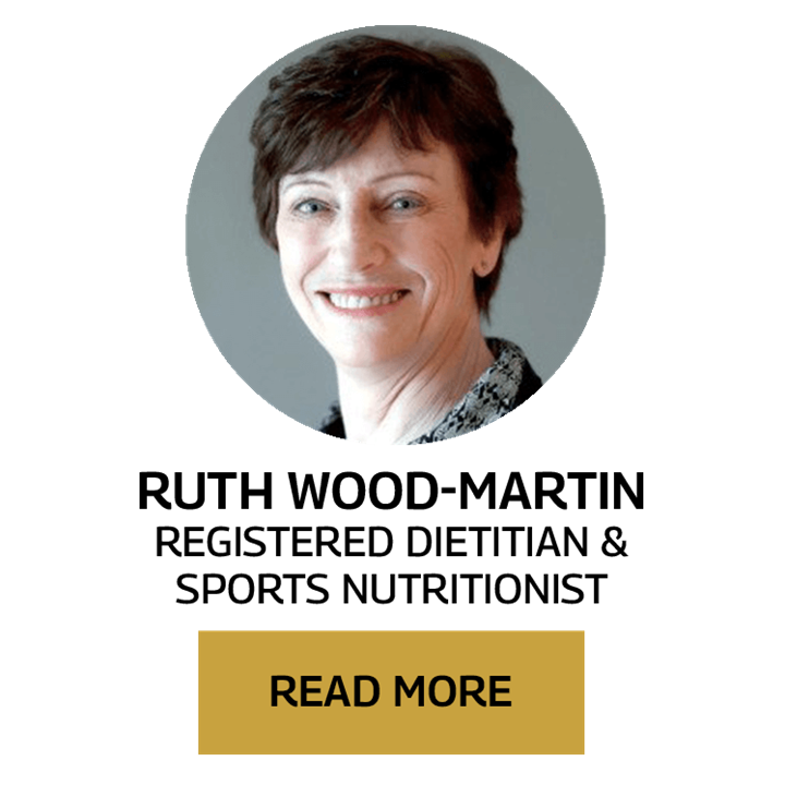 Ruth Wood-Martin. Registered Dietitian and Sports Nutritionist. Read More. 