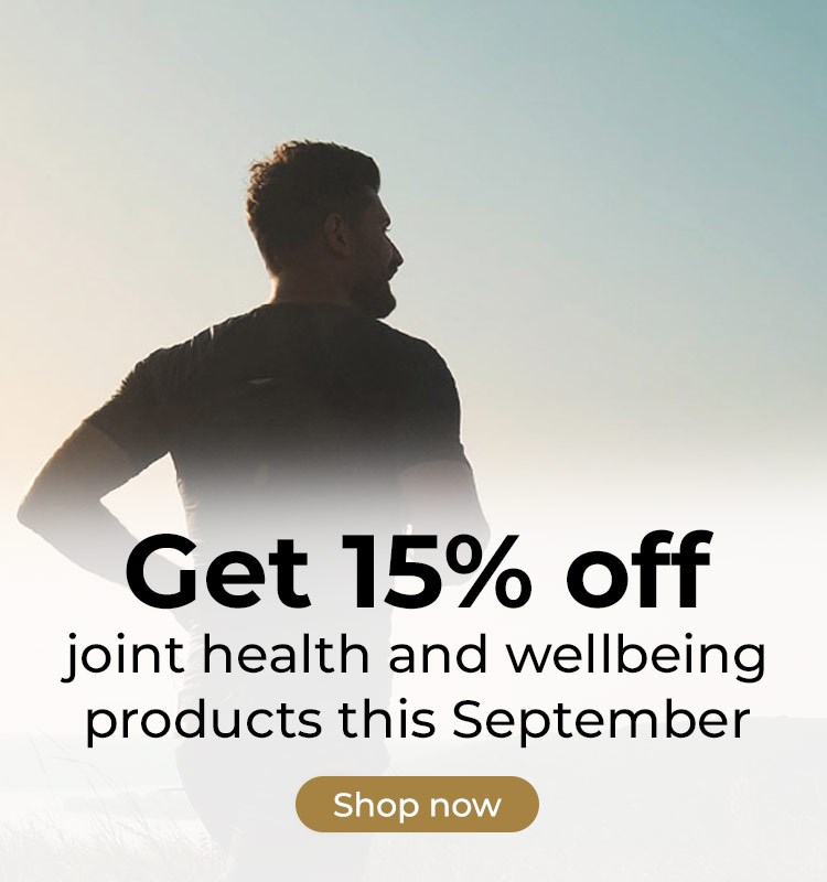 Get 15% off Joint health and wellbeing 