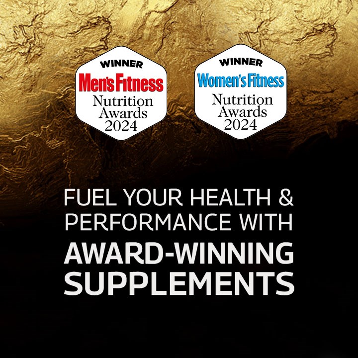 Fuel your health and performance with award-winning supplements. 