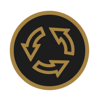 Circular arrow icon