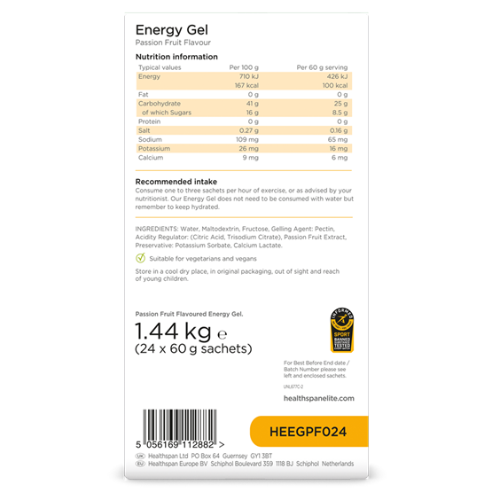 Energy Gels 