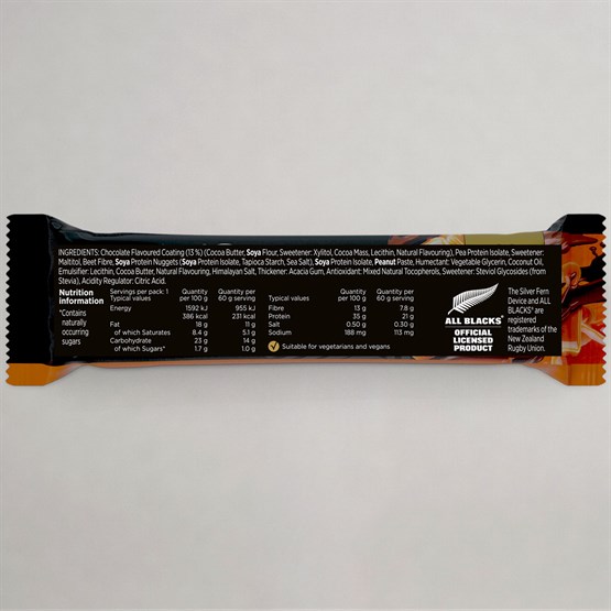 All Blacks Plant−Based HiLo® Protein Bar 