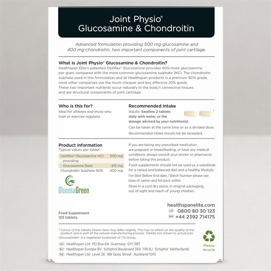 Joint Physio Glucosamine & Chondroitin 