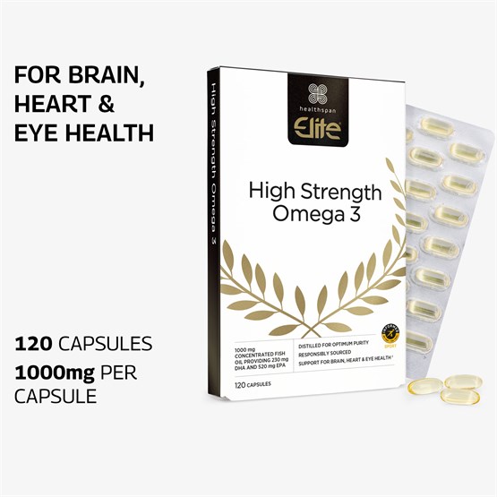 High Strength Omega 3 1000mg 