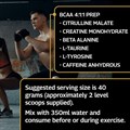 All Blacks Pre−Workout Fuel + Caffeine 